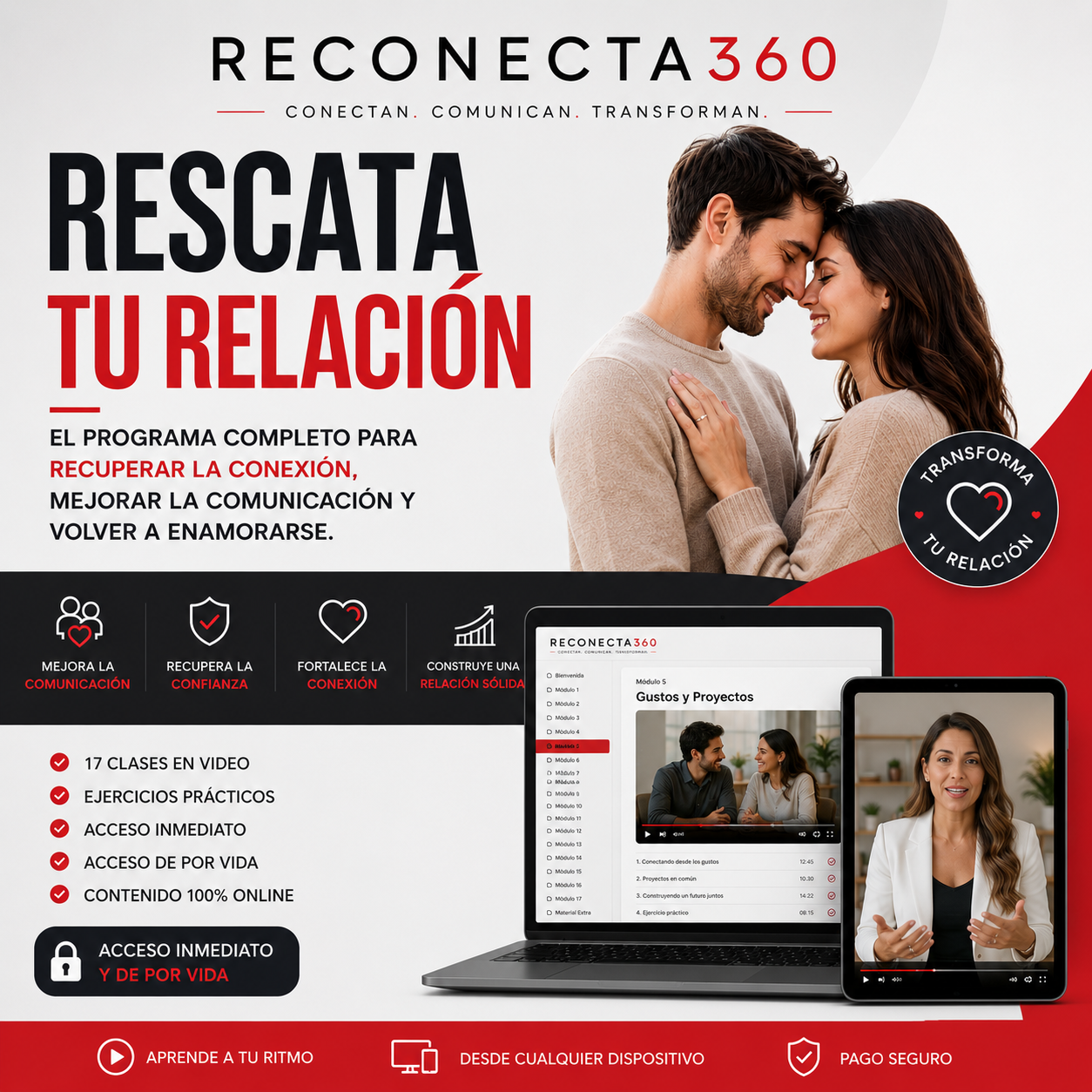 Rescata tu relación - CURSO COMPLETO | Reconecta360.com